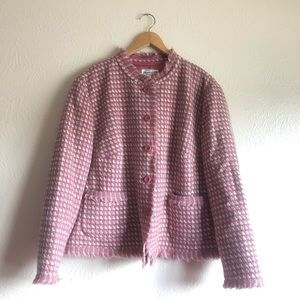 Vintage Plus Pendleton Blazer Pink